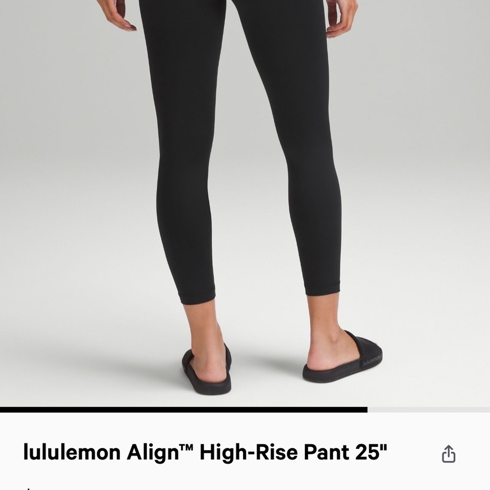 🍋 Align high rise 25” leggings